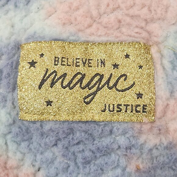 Justice Oversized Fleece Hooded  Wearable Blanket Loungewear Nightgown - Picture 11 of 12